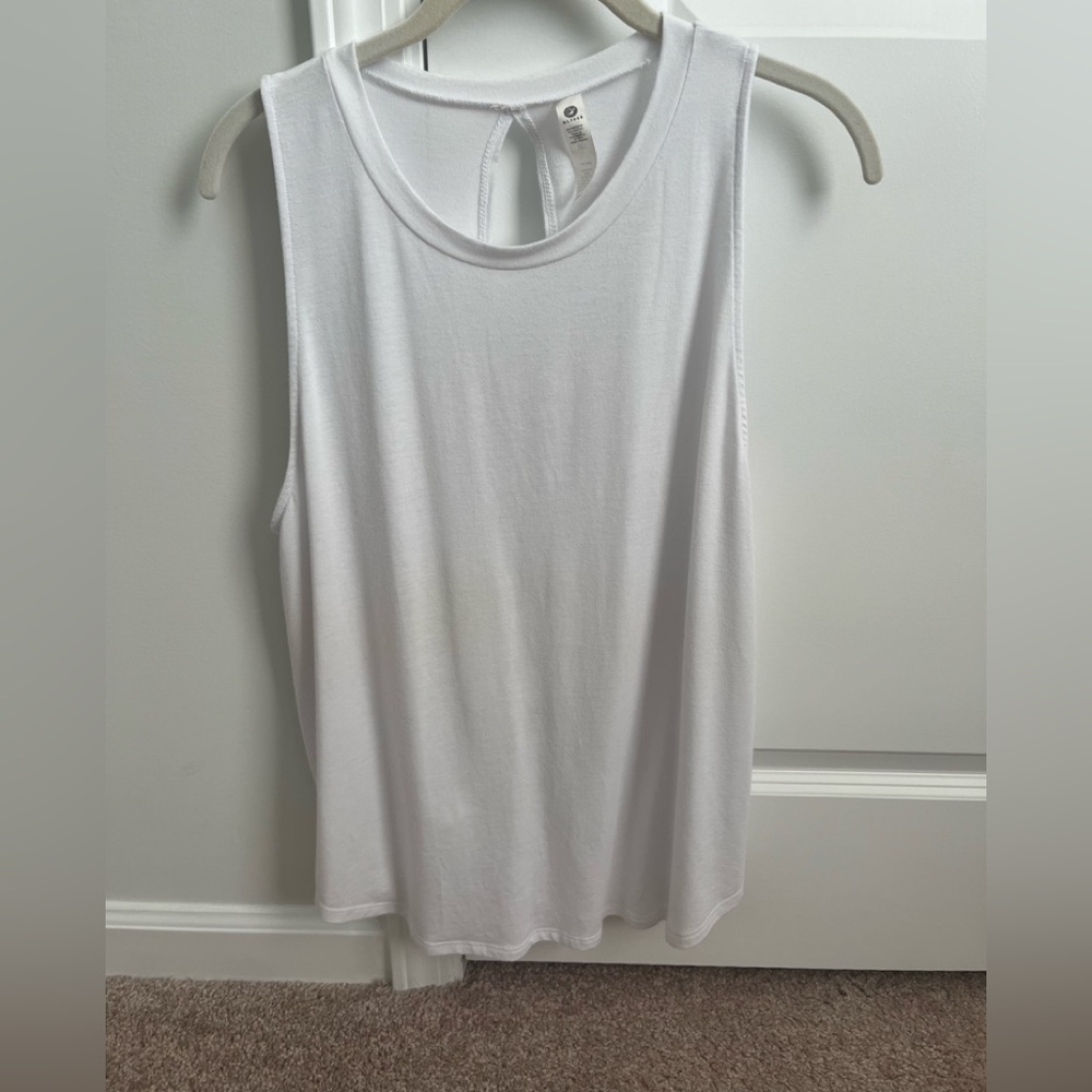 White Glyder Tank